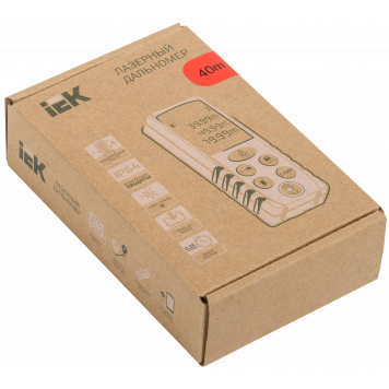 Дальномер лазерный DM40 PROFESSIONAL IEK-1