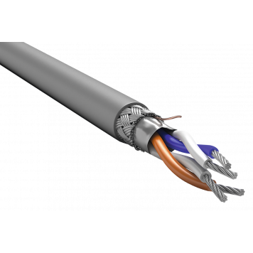 ITK Кабель интерфейсный RS-485 2х2х0,78 нг(А)-LS серый (200м)