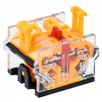Дополнительный контакт для светосигнальной арматуры 1р для серии D8 IEK