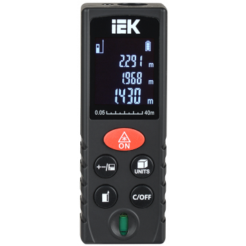 Дальномер лазерный DM40 PROFESSIONAL IEK