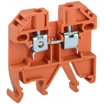 Клемма винтовая КВИ-4мм2 оранжевая IEK