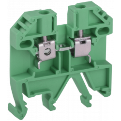Клемма винтовая КВИ-2,5мм2 зеленая IEK