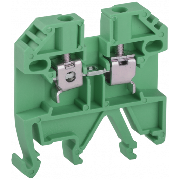 Клемма винтовая КВИ-2,5мм2 зеленая IEK