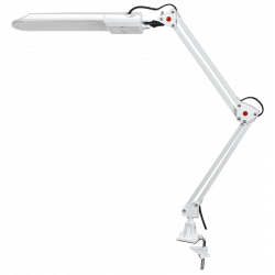 LIGHTING Светильник светодиодный настольный 2015 8Вт на струбцине белый IEK