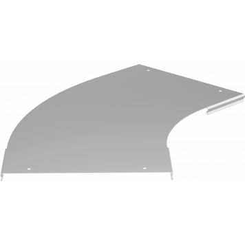 Крышка поворота лестничного 45° основание 200мм R300 LESTA IEK