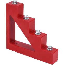 Изолятор ступенчатый ИС4-40 (М8) силовой с болтом IEK