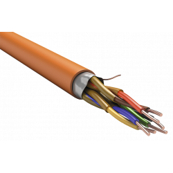 ITK Кабель интерфейсный огнестойкий RS-485 1х2х0,64 нг(А)-FRHF оранжевый (200м)