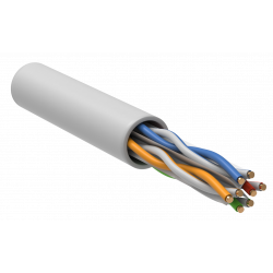 ITK Витая пара U/UTP кат.6 4х2х23AWG solid LSZH нг(А)-LSLTx белый (305м)