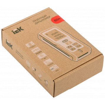 Дальномер лазерный DM60 PROFESSIONAL IEK-1