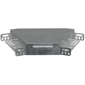 Поворот на 45° горизонтальный 80х150мм, горячеоцинкованный, ESCA L IEK
