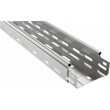 Лоток перфорированный 50х100х3000, 0.55мм, ESCA 3, IEK