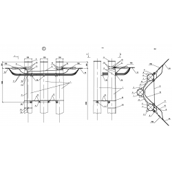 Опора УАд151 деревянная угловая анкерная одноцепная IEK