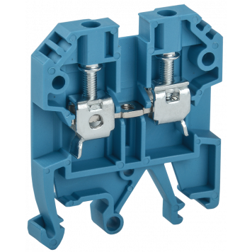 Клемма винтовая КВИ-4мм2 синяя IEK