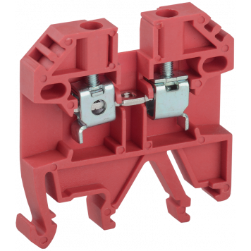 Клемма винтовая КВИ-4мм2 красная IEK