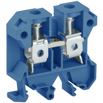 Клемма винтовая КВИ-16мм2 синяя IEK