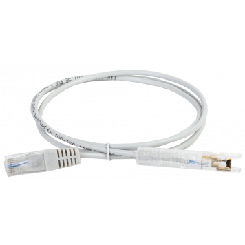 ITK Патч-корд 110-RJ45 1 пара кат.5E 1м серый