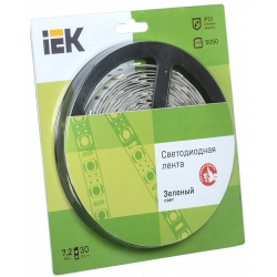 Лента светодиодная 5м блистер LSR-5050G30-7,2-IP20-12V IEK