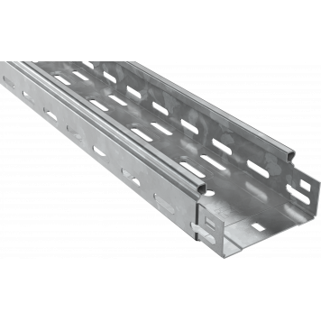 Лоток перфорированный 50х100х2000, 0.7мм, горячеоцинкованный, ESCA 5, IEK