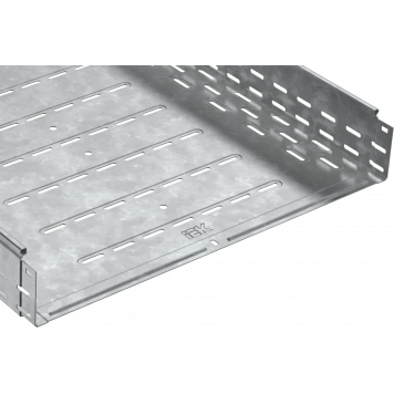 Лоток перфорированный 100х500х3000, 1.2мм, горячеоцинкованный, ESCA 5, IEK